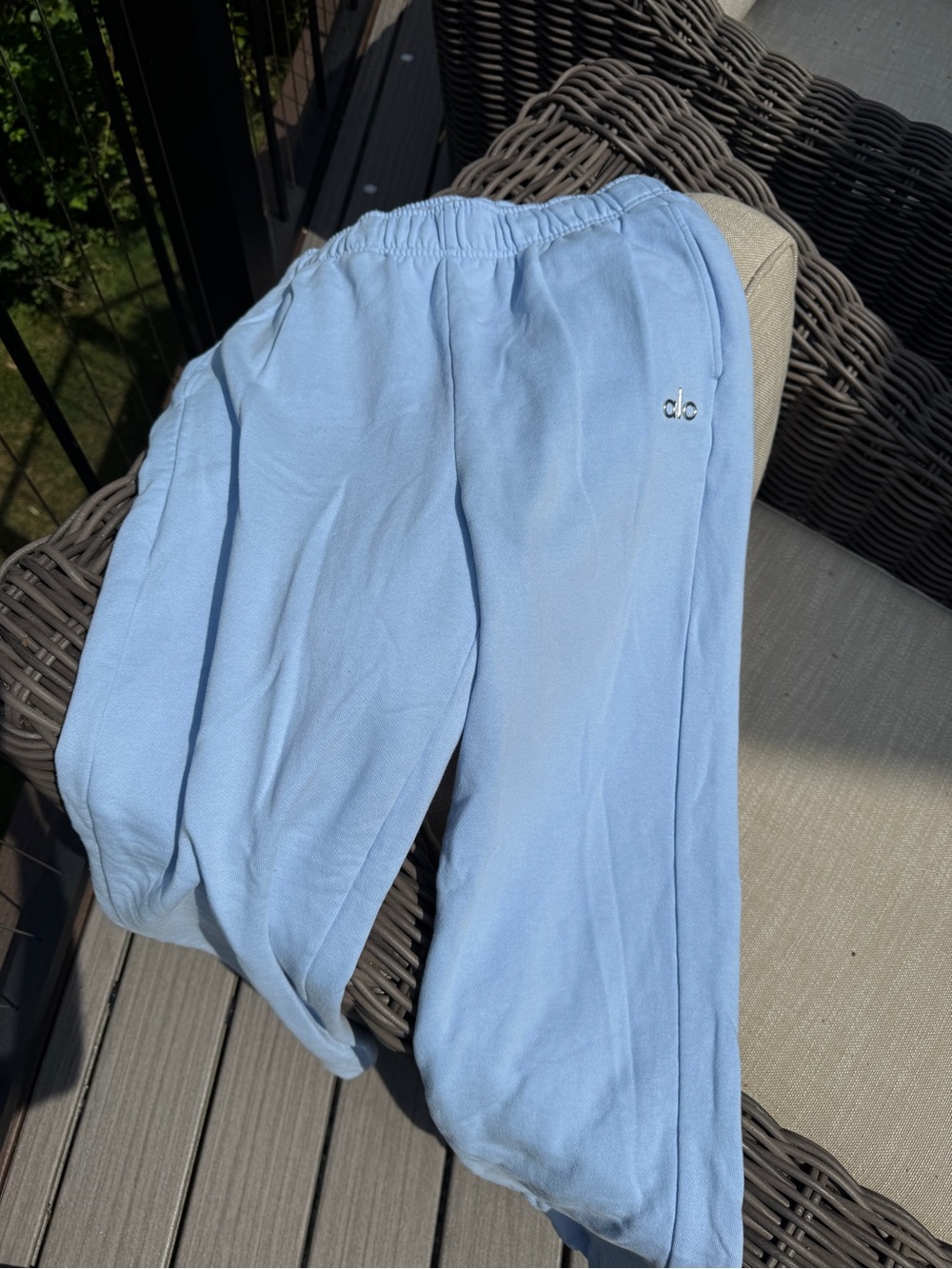 Alo Accolade Seashell Blue Sweatpants